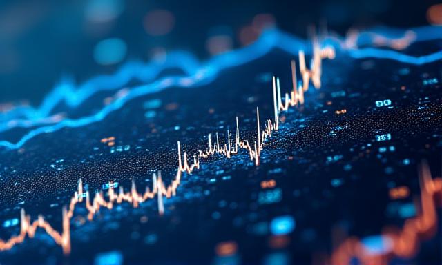 Visualisation de données météorologiques superposées à des graphiques boursiers
